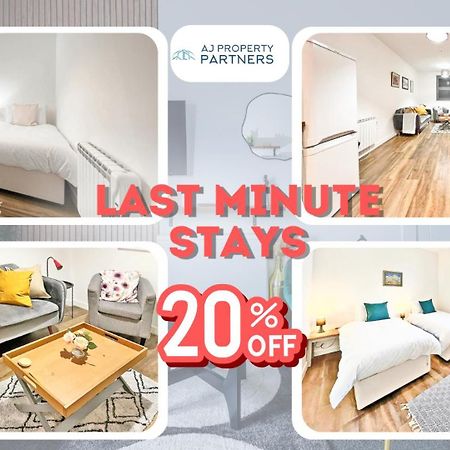 Premium Offer L Last-Minute Escape L Aj Properties L High Street Cheltenham L Parking L Ideal For Short Or Long Stays - Town Centre Apartment, 4 Beds, 1 Bathroom 외부 사진